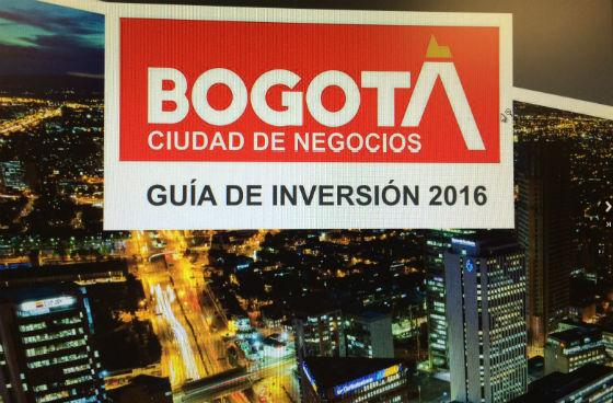 Guía de Inversión de Bogotá - Foto: bogota.gov.co