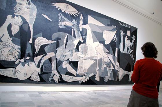 Guernica de Pablo Picasso - Foto: no-onions-extra-pickles.com