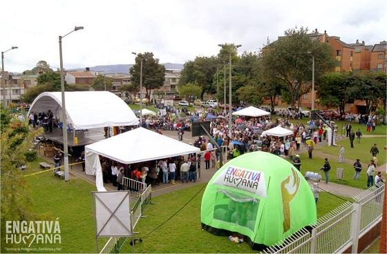 Hoy en en el sector de Unir 2 de Engativá viva la feria de servicios 'Vive tu Barrio'