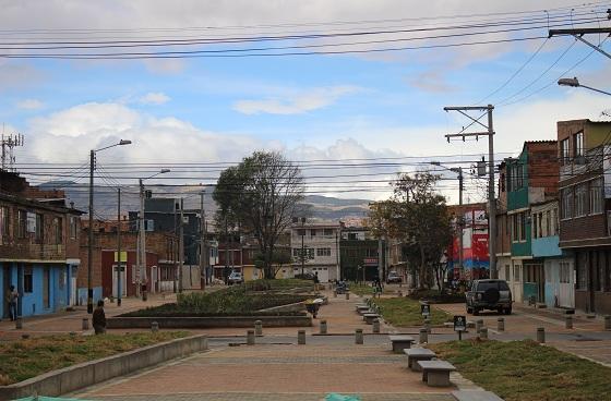 Zona intervenida Playa Alcalá-Foto: Alcaldía Local de Puente Aranda