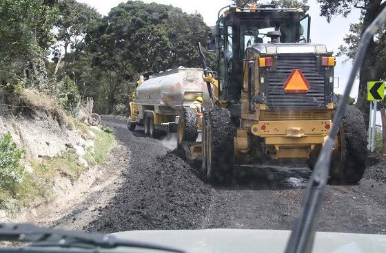 Vía intervenida-Foto: Alcaldía Local de Sumapaz