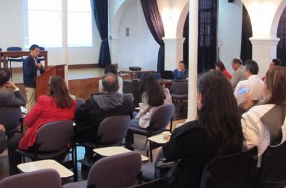 Personas en un auditorio - Foto: Alcaldía Local de Usaquén