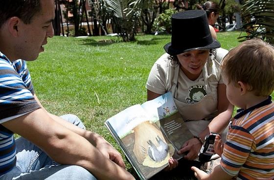 Actividad con niños-Foto: www.culturarecreacionydeporte.gov.co