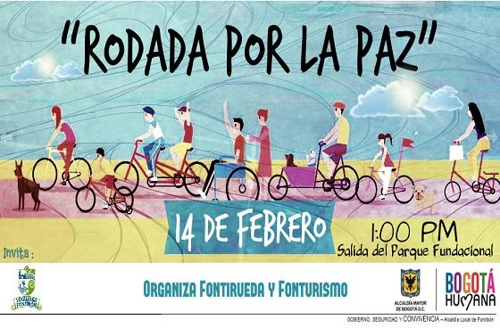 Localidad de Fontibón pedalea por la Paz