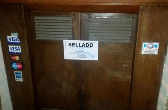 Establecimiento sellado-Foto: Alcaldía Local de Teusaquillo