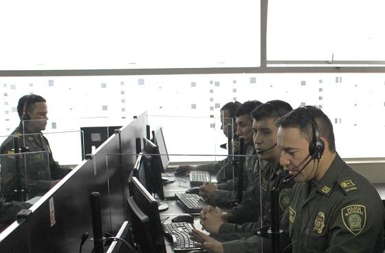 Call Center de la Policía Nacional - Foto: Archivo Policía Nacional