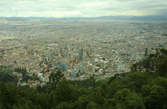 Panorámica desde Monserrate - Foto: bogota.gov.co