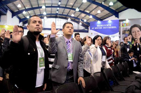 Posesión docentes - Foto: Secretaría de Educación