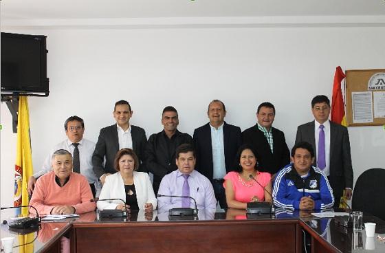 Integrantes de la nueva JAL de San Cristóbal - Foto: Alcaldía Local de San Cristóbal