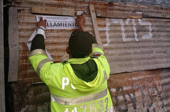 Realizaron operativos, control de régimen urbanístico e invasión de espacio público en zona de Barrios Unidos