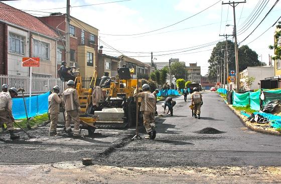 Recuperados 943,58 metros cuadrados de vía en una zona de Barrios Unidos