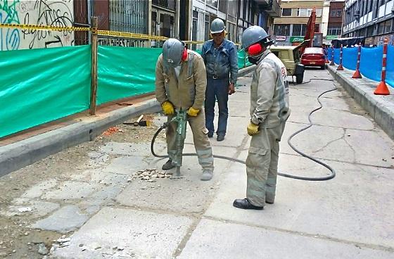 Recuperan segmento vial en la localidad de Chapinero