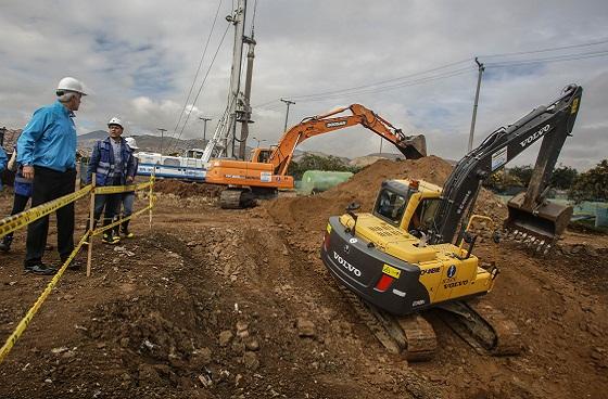 Inicio obras de TransMicable - Foto: Prensa Alcaldía Mayor / Camilo Monsalve