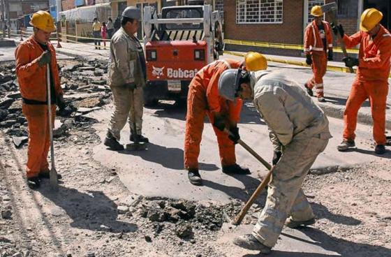 Rehabilitados 665 metros cuadrados de área de segmento vial del barrio La Laguna