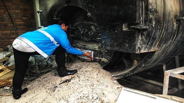 Operativo en zona industrial de Puente Aranda - Foto: Secretaría Distrital de Ambiente