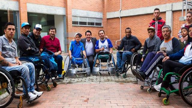 Sillas de ruedas para deportistas - Foto: Alcaldía Local de Bosas