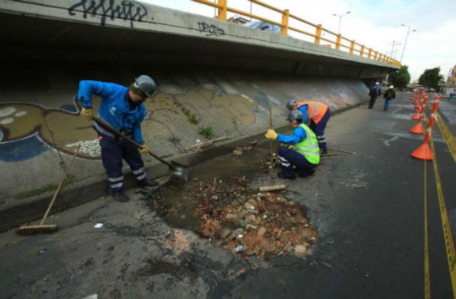 Brigada Tapa Huecos - Foto: Alcaldía Mayor de Bogotá