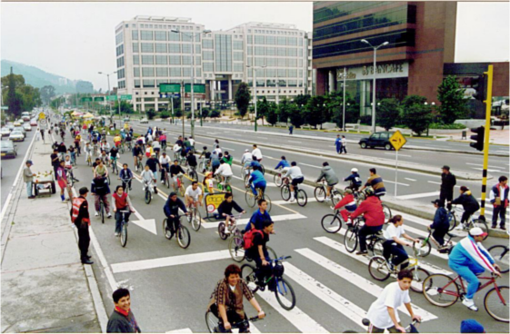 Cerca de 1.700.000 ciudadanos disfrutan de la Ciclovía cada domingo