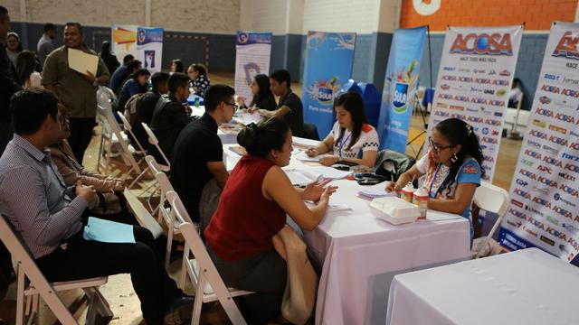 Feria de empleabilidad - Foto: Diario Roatan