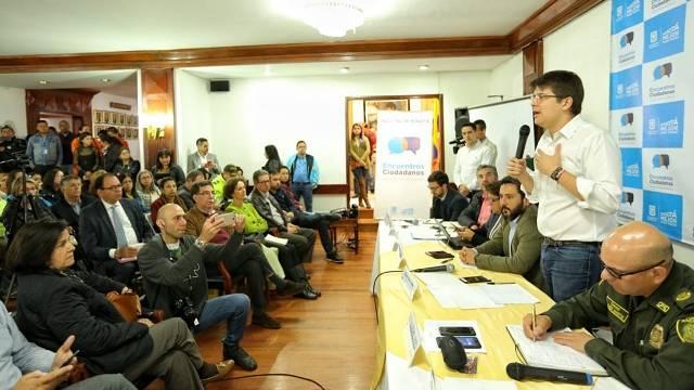 Encuentro Ciudadano en Chapinero - Foto: prensa Secretaría de Gobierno