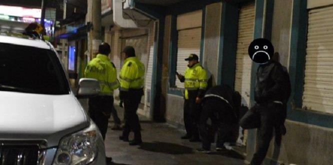 Policía Metropolitana de Bogotá haciendo control e inspección del uso del espacio público - Foto: Alcaldía Local de Rafael Uribe