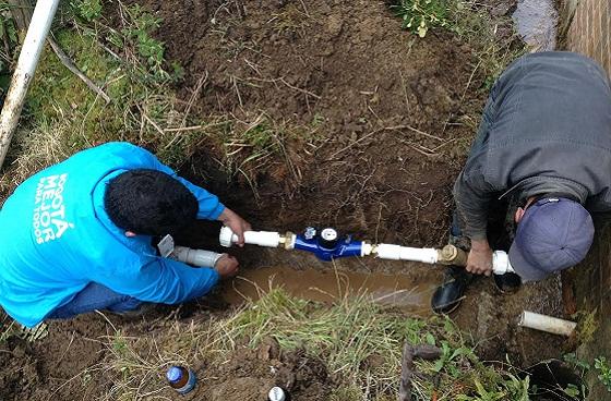 Agua potable para zonas rurales - Foto: Prensa Secretaría de Hábitat