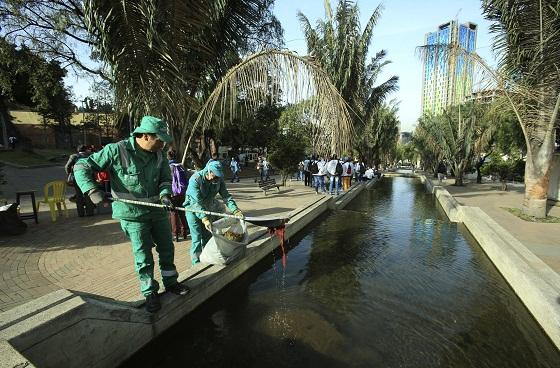 Limpieza eje ambiental - Foto: Diego Bautista