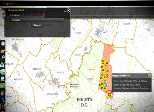 Mapas de Bogotá