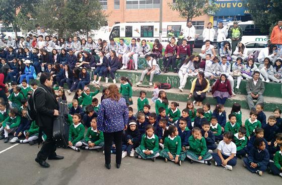 Jornada de sensibilización - Foto: Alcaldía Local de Barrios Unidos