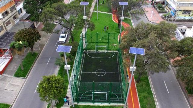 Parque en Antonio Nariño - Foto: Secretaría de Gobierno