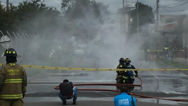 El Consejo Local de Gestión del Riesgo escogió una zona con alto flujo peatonal y empresarial