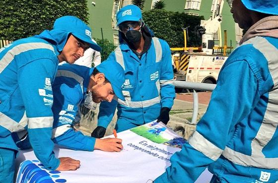 Pedro recuperador ambiental de Bogotá - Foto: Prensa Alcaldía Mayor de Bogotá 