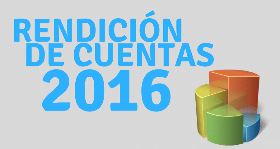 Rendición de cuentas 2016