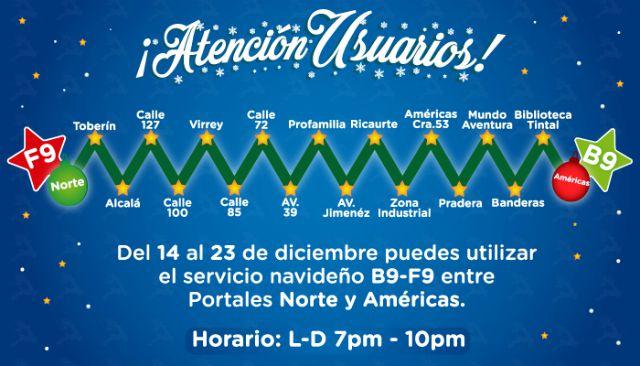 El 19 de diciembre celebre en el Portal de Suba las fiestas de Navidad