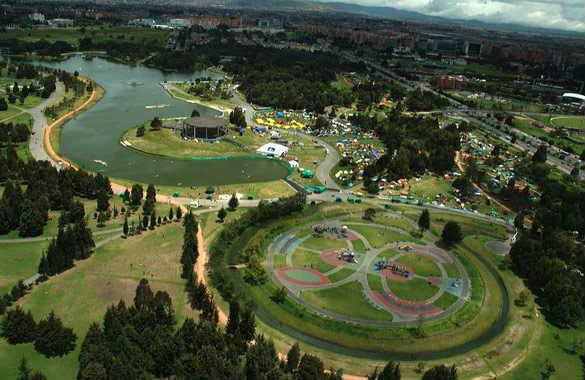 Panorámica parque Metropolitano Simón Bolívar