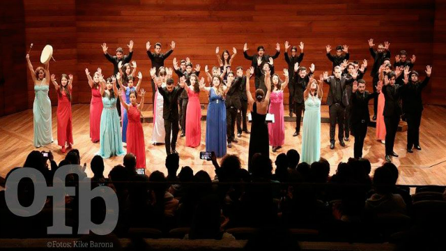 Más de 200 músicos le cantarán al papa en el Simón Bolívar -Foto:OFB-Kike Barona