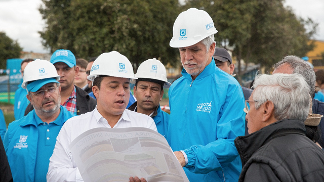 Engativá tendrá 4 canchas sintéticas - Foto: Alcaldía Mayor de Bogotá