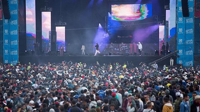 Así se vivió Hip Hop al Parque 2017. Foto: Alcaldía Mayor