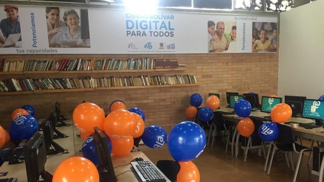 Amigo de Ciudad Bolívar, mídasele a la tecnología con los nuevos laboratorios digitales. Foto: Alta Consejería Distrital TIC