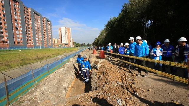 Inicio a las obras de ampliación de la Avenida La Sirena - Foto: Comunicaciones Alcaldía / Diego Bauman