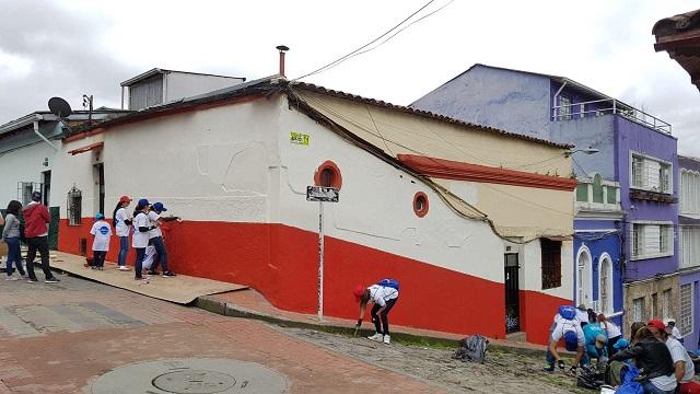 Jornada de embellecimiento Centro de Bogotá