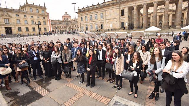 1.300 jóvenes de 196 países participan del OYW. Foto: Cámara de Comercio de Bogotá