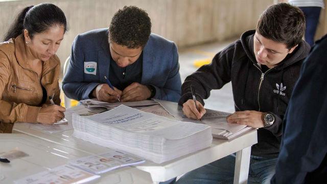 Jurados de votación - Foto: Registraduría Nacional del Estado Civil