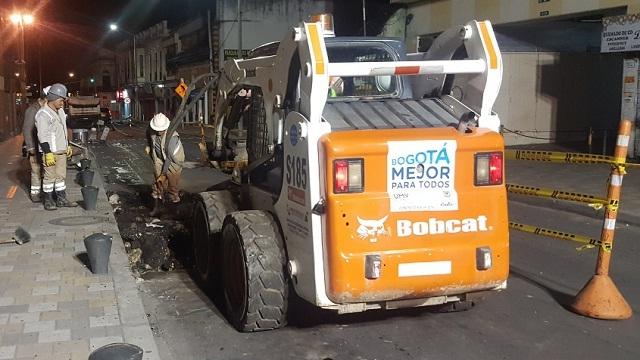 Mantenimiento de Malla Vial en Bogotá - Foto: Prensa UMV