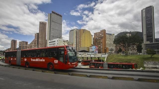 Estaciones cerradas. Foto: Alcaldía de Bogotá