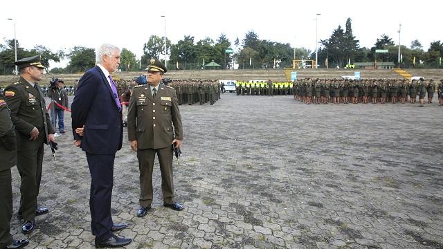 Bienvenida a los 735 nuevos policías que se incorporan a Bogotá - Foto: Comunicaciones Alcaldía / Diego Bauman