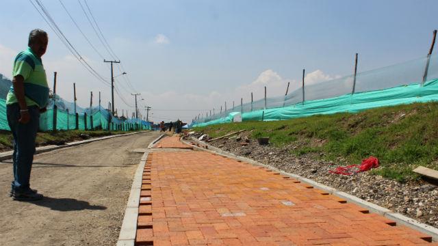 Construcción de ciclorruta - Foto: Oficina de Prensa IDU