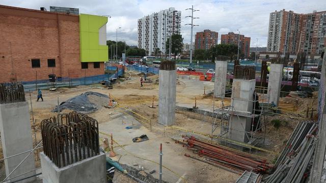 Obras puente de la Calle 183 con Autopista Norte - Foto: Prensa IDU