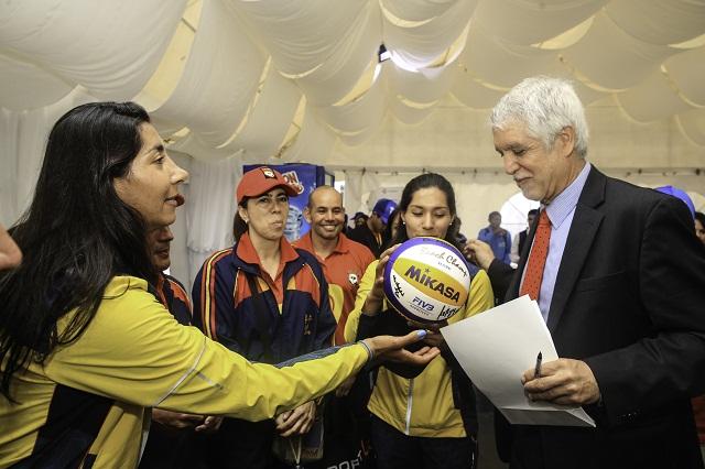 Lanzamiento de las olimpiadas Fides en Bogotá - Foto: Comunicaciones Alcaldía Bogotá 