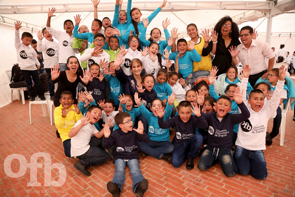 Agrupación infantil de la Filarmónica - Foto: Orquesta Filarmónica de Bogotá (OFB)